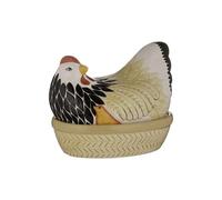 Mason Cash Madre Chip Resistente gallina Nido Huevos Almacenamiento, Multicolor,