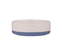 Mason Cash Pets Colour Dip - Cuenco para Perros | Capacidad de 450 ml | Cuenco de cerámica de 15 cm con Esmalte Moteado, Base de inmersión de Color y Detalle de Hueso en Relieve