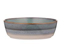 Mason Cash: Reactive Fade - Cuenco para Mascotas, 5.9 Pulgadas, 18.5 onzas, multiesmalte, Plato de Agua y Comida para Perros, gres de cerámica, Apto para microondas y lavavajillas, alimentación e