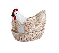 Mason Cash Rise and Shine Almacenamiento de Huevos, Gres, Cobre Negro