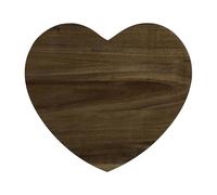 Mason Cash Rustic Charm - Tabla de cortar y servir de madera de acacia en forma de corazón, fácil de limpiar, para carne, verduras y servir