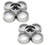 Mason Jar Anillos/Bandas/Tops de repuesto durable y resistente al óxido Tinplate Metal Bandas/Anillos para tarro de Mason, bote de bola, botes de latón, almacenamiento