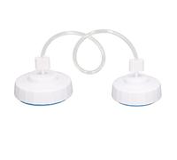 Mason Jar Sealer Kit de sellador de tarros al vacío con manguera de accesorios y bomba de vacío manual portátil Accesorio de sellado al vacío para tarros Mason con boca ancha y regular