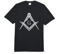 Masón Símbolo Escuadra y Compás Gran Logia Masónica Comfort Colors Adult Heavyweight T-Shirt