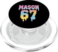 Mason Six Seven 6 7 Meme Divertido Chiste Internet Viral Alpha PopSockets PopGrip para MagSafe