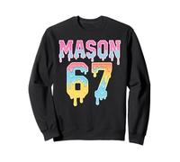 Mason Six Seven 6 7 Meme Divertido Chiste Internet Viral Alpha Sudadera