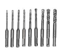 Masonería Bit Bit Bit Tip Hool martillo giratorio para el martillo giratorio para la roca de concreto de ladrillo de 4-12 mm de diámetro con caja de almacenamiento (110 mm)