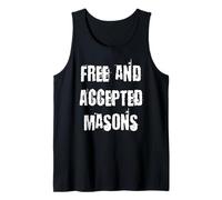 Masones Gratis y Aceptados Camiseta sin Mangas