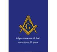 Masonic Journal: Large Print Lined with Morning Gratitude: A Daily Devotional for Freemasons | Large Print 8.5 x 11