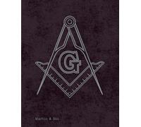 Masonic Journal | Square & Compasses - Wisdom & Order | Esoteric Lined Notebook | 8.5x11 in (Paperback): 160 Lined Pages with Masonic Symbolism - Ideal for Reflection, Clarity & Focus BLACK
