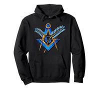 Masonic_symbol con "Acacia_Braxes, Death_ no my_end" S&C Sudadera con Capucha
