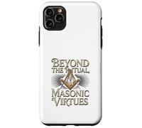 Masonic_Symbol con Beyond The_Rituals, Masonic_Virtues S&C Carcasa para iPhone 11 Pro MAX