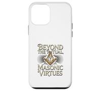Masonic_Symbol con Beyond The_Rituals, Masonic_Virtues S&C Carcasa para iPhone 12 Mini