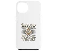 Masonic_Symbol con Beyond The_Rituals, Masonic_Virtues S&C Carcasa para iPhone 13