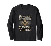 Masonic_Symbol con Beyond The_Rituals, Masonic_Virtues S&C Manga Larga