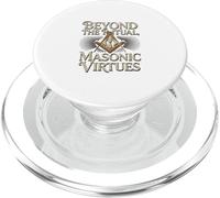 Masonic_Symbol con Beyond The_Rituals, Masonic_Virtues S&C PopSockets PopGrip para MagSafe