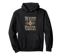 Masonic_Symbol con Beyond The_Rituals, Masonic_Virtues S&C Sudadera con Capucha