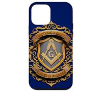 Masonic_Symbol con Brothers in_Spirit, United in_Purpose Carcasa para iPhone 12 Mini
