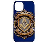 Masonic_Symbol con Brothers in_Spirit, United in_Purpose Carcasa para iPhone 13