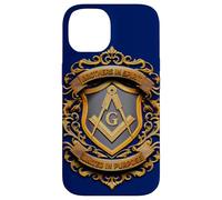 Masonic_Symbol con Brothers in_Spirit, United in_Purpose Carcasa para iPhone 14