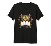 Masonic_Symbol con Light_Truth_, Conocimiento S&C Camiseta Premium