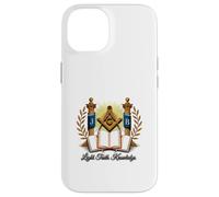 Masonic_symbol con "Light_truth_, Conocimiento" S&C Carcasa para iPhone 14