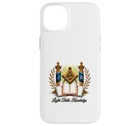 Masonic_symbol con "Light_truth_, Conocimiento" S&C Carcasa para iPhone 14 Plus