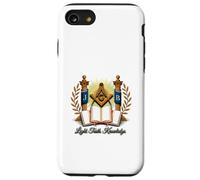Masonic_symbol con "Light_truth_, Conocimiento" S&C Carcasa para iPhone SE (2020) / 7 / 8
