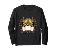 Masonic_symbol con "Light_truth_, Conocimiento" S&C Manga Larga