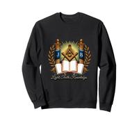 Masonic_symbol con "Light_truth_, Conocimiento" S&C Sudadera