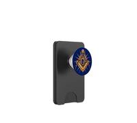 Masonic_symbol con "Masonic-Lodge Buildings_Silhouette" S&C PopSockets PopWallet para MagSafe