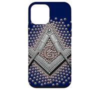 Masonic_symbol con "Photon_emitting Masonic G" Masonic_S & C Carcasa para iPhone 12 mini