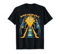 Masonic_symbol con "We Walk_in the Light of G" Masonic_s & c Camiseta