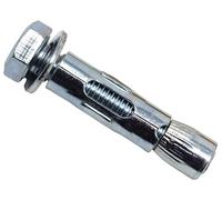 MASONMATE MAMLSAM1045 - Anclaje hexagonal de manga de perno suelto M10 x 45 mm (50), plateado