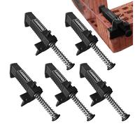 Masonry Tool - Engineering PP And Stainless Steel Brick Laying Wire Fixer | Adjustable And Durable Brick Alignment Tool For Construction, Wall Building, Bricklaying Work