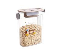 Masoog Contenedor Hermético de Premios Caninos,Contenedor Hermético Portátil Para Comida De Mascotas Con Asa, Almacenaje Para Premios Felinos | Para Avena Arroz Harina Encimera Hogar Cocina