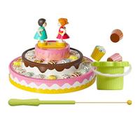 Masoog Juguete de magnético,Juguetes de Pastel Musical Giratorio Eléctrico y Magnético | Juego De Caña De ,para Jardín de Infancia Aula Educación en Casa Infancia Viajes Hogar Piscina