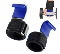 Masoog Muñequeras para levantamiento de pesas, correas de tracción para dominadas - Antideslizante Acolchado Transpirable Vendajes para Gimnasio, Casa, Entrenamiento