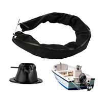 Masoog Revestimiento fueraborda de aparejos | Recubrimiento del cable del motor | Manguera de protección de cable para chaqueta de trolling - para motores fuera de borda, barcos, vehículos marinos