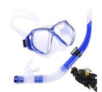 Masque and Snorkel - Snorkel Set Gear Adult Goggles - Antifugas y antivaho | Panoramic View Snorkeling Gear Tempered Glass Lens for Swimming, & Diving