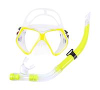 Masque and Snorkel - Snorkel Set Gear Adult Goggles - Antifugas y antivaho | Panoramic View Snorkeling Gear Tempered Glass Lens for Swimming, & Diving