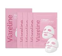 Masque Collagene Visage 4 Piezas, Deep Collagen Anti Wrinkle Lifting Mask, Bio Collagen Real Deep Mask, Máscara de Colágeno Overnight, para Hidratación, Antiarrugas, Limpieza