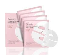 Masque Collagene Visage 4 Piezas, Mascarilla Probiótica, Bio Collagen Real Deep Mask, Máscara de Colágeno Overnight, Collagen Deep Hydration Mask, para Hidratación, Antiarrugas, Limpieza