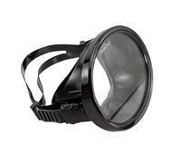 Masque De Snorkeling Adulte - 17x12cm Pvc Verre Trempé Pc Vision Haute Définition Anti-Buée | Masque De Plongée Pêche Apnée Pour Hommes Femmes | Lunettes Natation ÉTanches ÉCran Large Pour Plongeur