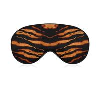 Masque de sommeil unisexe doux, brazo réglable para viaje en avión, motivo camuflaje animal, tigres et rayures, para la sieste en avión, le yoga