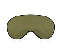 Masque de sommeil unisexe doux, sangle réglable pour voyage en avion, masque de sommeil marron pour les yeux, pour le yoga, la sieste et les voyages en avion