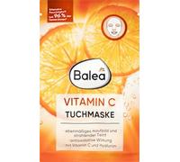 Masque en feuille vitamine C, 1 pièce - Marque DM Allemagne - Compatible avec balea - Tuchmaske Vitamin C, 1 St