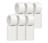 masquepack x36 Cinta Adhesiva de Embalar Acrílica Blanca para Embalaje Resistente y Duradero. Paquete de 36 precintos (36, Blanca, 48 mm x 125 metros)