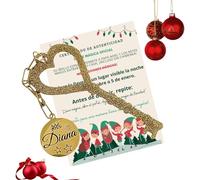 masqueprecios Llave Mágica Personalizada - El Regalo niños para una Navidad Llena de Magia con certificado mágico