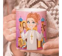 masqueprecios Taza catequista, modelo hombre y mujer a elegir, regalo maestros de catequesis y religión